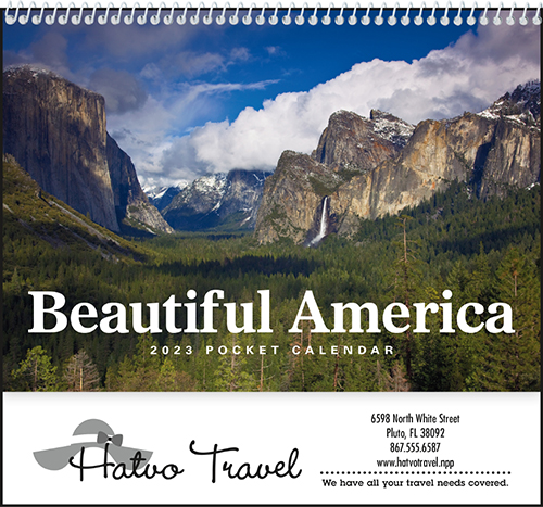 American Scenic Pocket Wall Calendars